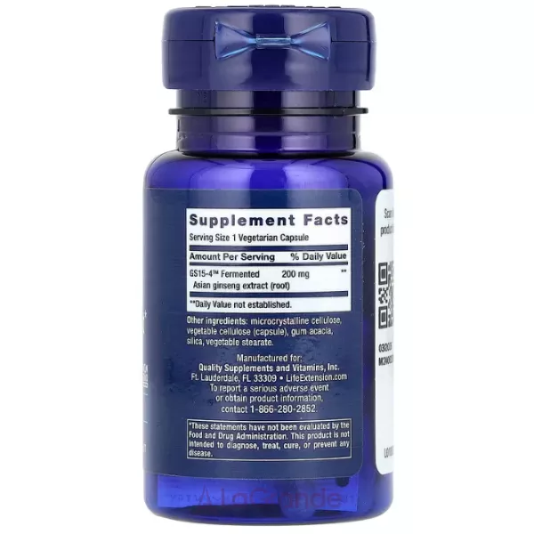Life Extension Ginseng Energy Boost ĳ������ ������� � ��������� ��� ��������� ���� ����㳿