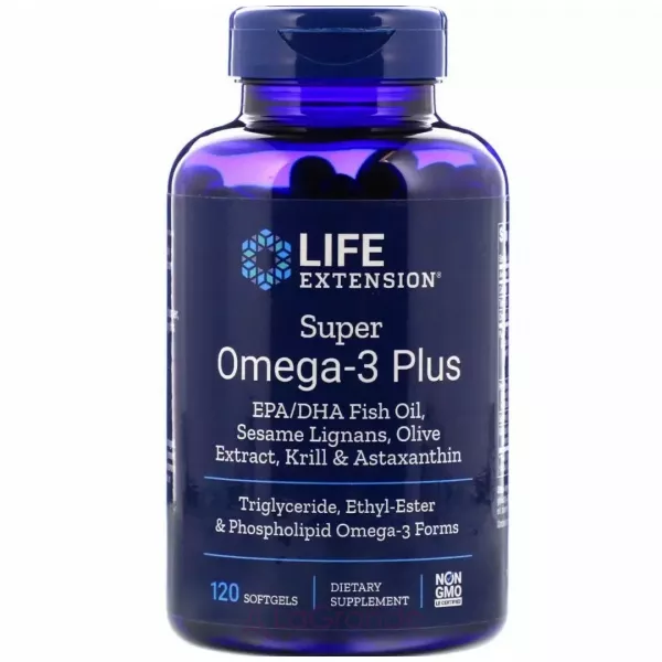Life Extension Super Omega-3 Plus ĳ������ ������� 