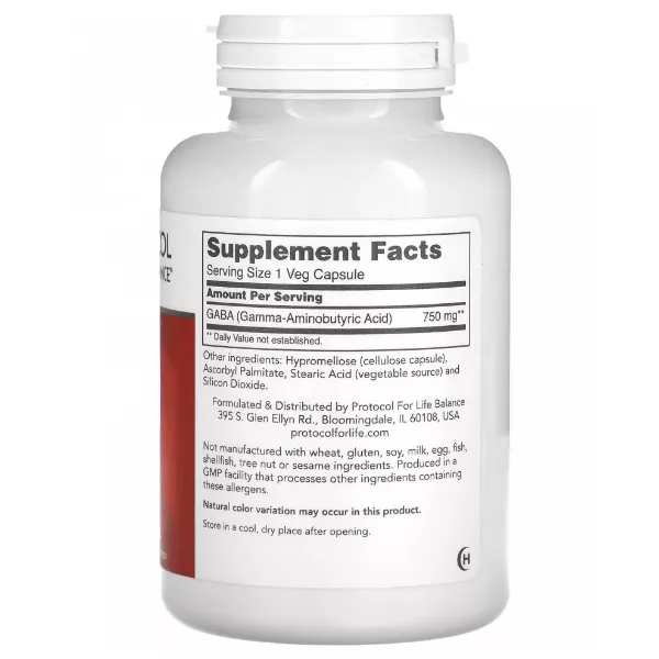 Protocol for Life Balance Gaba 750 mg ������� ������� 