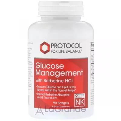 Protocol for Life Balance Glucose Management with Berberine HCl        