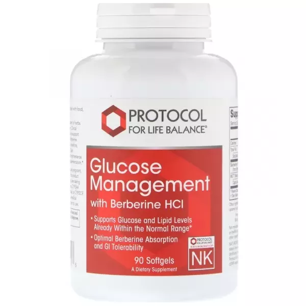 Protocol for Life Balance Glucose Management with Berberine HCl ������� �������  ��� ������������� ������ ������� 