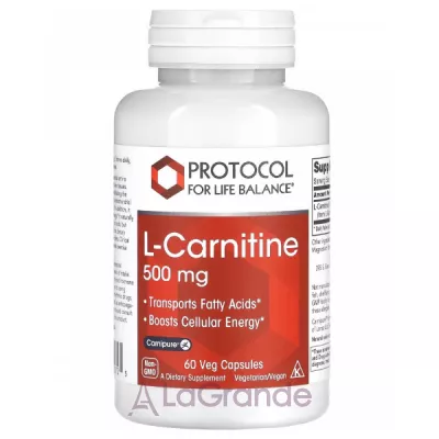 Protocol for Life Balance L-Carnitine 500 mg        