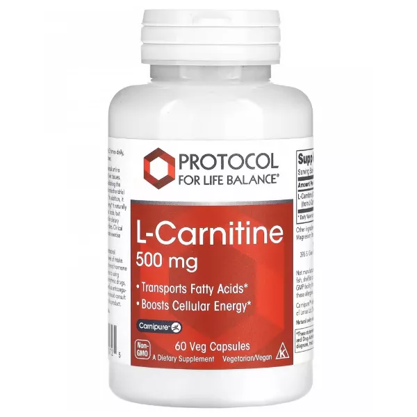 Protocol for Life Balance L-Carnitine 500 mg ������� ������� ��� ��������� ������� � �������������� 