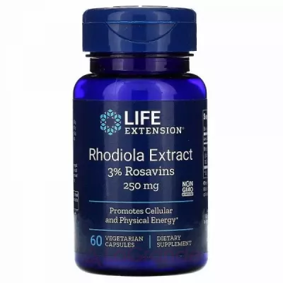 Life Extension Rhodiola Extract 250 mg ĳ  