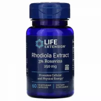 Life Extension Rhodiola Extract 250 mg ����������� ������� "������� �������", 250 ��