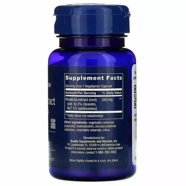 Life Extension Rhodiola Extract 250 mg ĳ������ ������� 