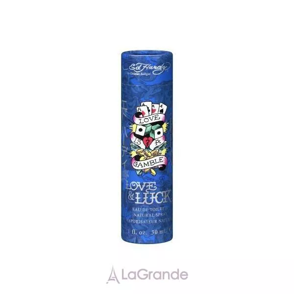 Christian Audigier Ed Hardy Love & Luck for Men ����� (��������� ���� 100 �� + ���� ��� ���� 90 �� + ����������-���� 78 �� + ��������� 7,5 �� + ������)
