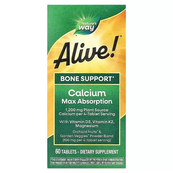 Nature's Way Alive! Calcium Max Absorption ĳ������ ������� ��� �������� ������'� ����� 