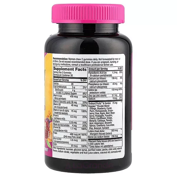 Nature's Way Alive! Women's 50+ Gummy Multivitamin Gummy �������� ������������ ��� ���� 50+, � ������ ������