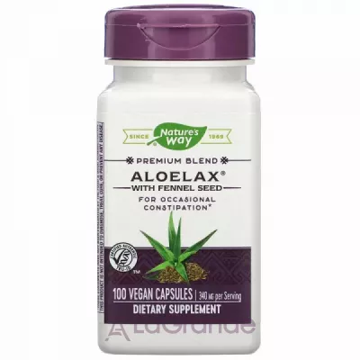 Nature's Way Aloelax with Fennel Seed   