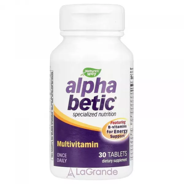 Nature's Way Alpha Betic Multivitamin ������������ ��� �������� 