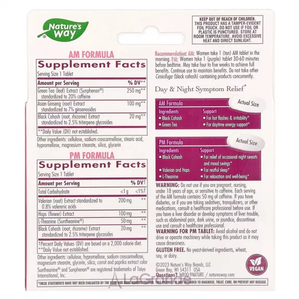 Nature's Way AM/PM Menopause Formula ������� ��� �������� ��� ����