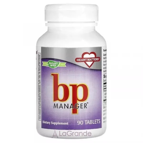 Nature's Way BP Manager ĳ������ ������� ��� �������� ����'����� �����