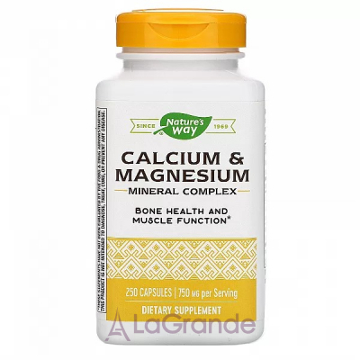 Nature's Way Calcium and Magnesium   