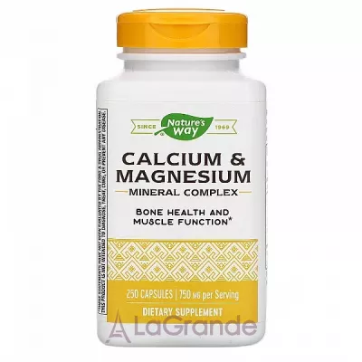 Nature's Way Calcium and Magnesium   