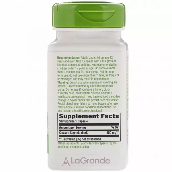 Nature's Way Cascara Sagrada ����������� ������� 
