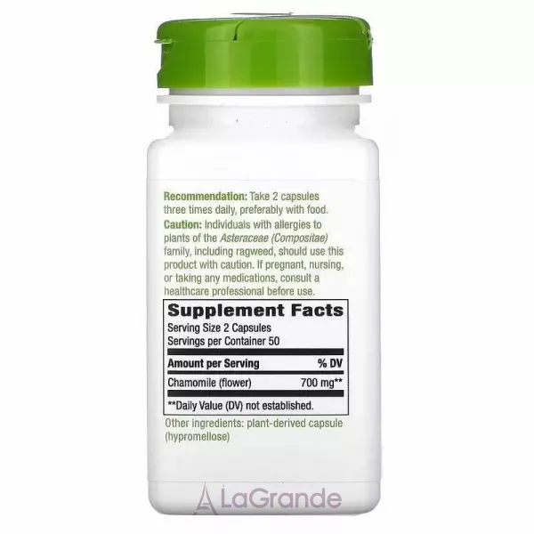Nature's Way Chamomile Flower 700 mg ĳ������ ������� ��� ���������� 