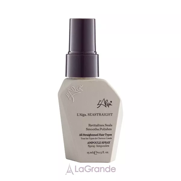 L�Alga  Seastraight All Straightened Hair Types Ampoule Spray ����������� ������ ��� ������������ ������� ������