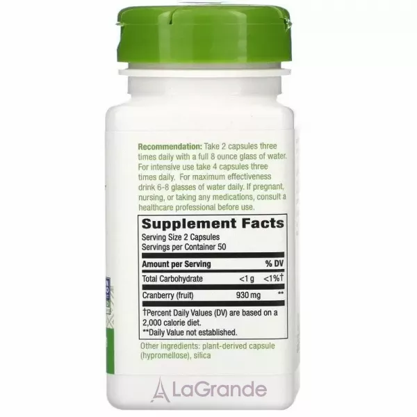 Nature's Way Cranberry Fruit 930 mg ����������� ������� 