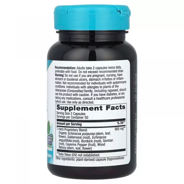 Nature's Way Echinacea Goldenseal 900 mg ĳ������ ������� ��� �������� ������ ������� 