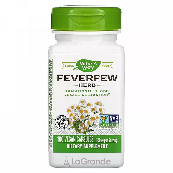 Nature's Way Feverfew Herb ĳ������ ������� 