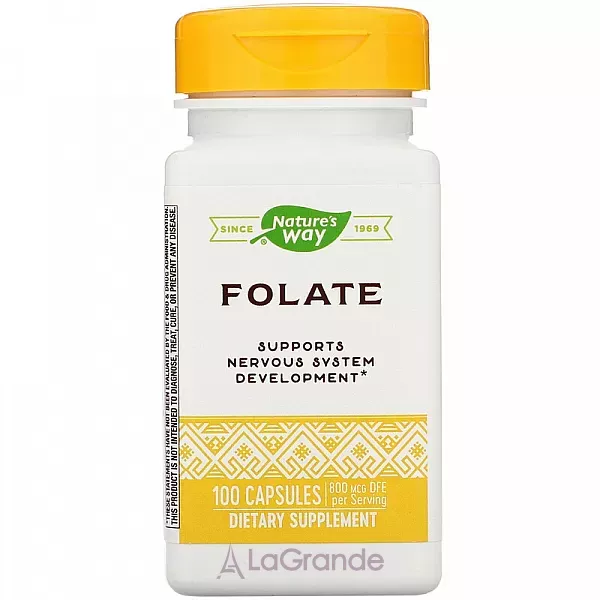 Nature's Way Folate 800 mcg ����������� ������� 
