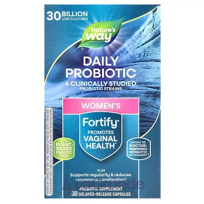 Nature's Way Fortify Women's Probiotic + Prebiotics Everyday Care      , 30  