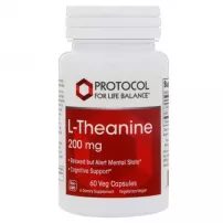 Protocol for Life Balance L-Theanine 200 mg ������� ������� ������������ �������� ����������� ������� "L-������" 200 �� � ��������� ��������