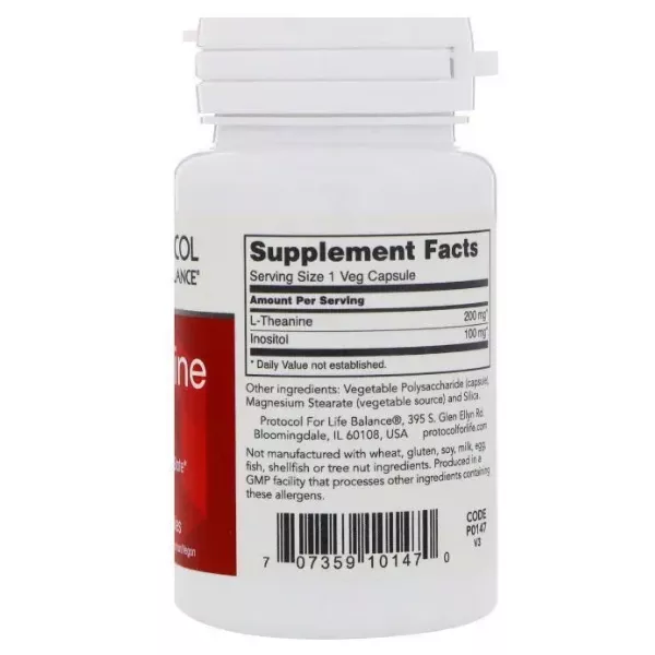 Protocol for Life Balance L-Theanine 200 mg ������� ������� ������������ �������� ����������� ������� 
