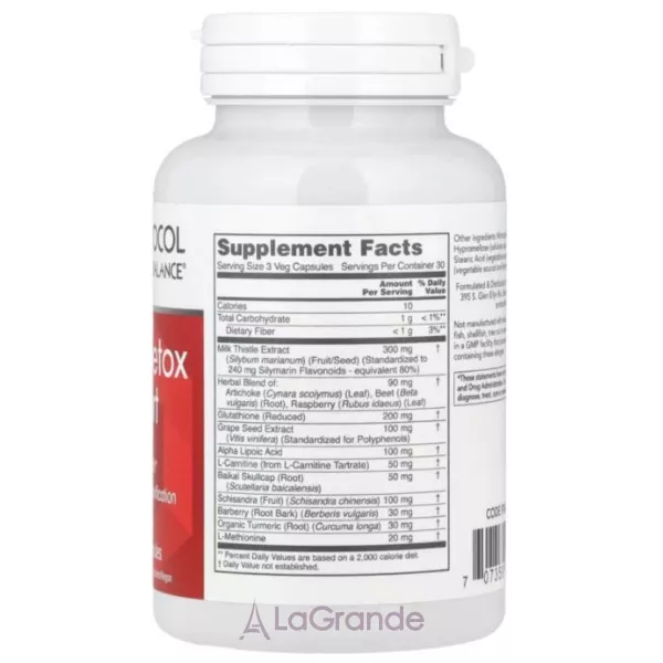 Protocol for Life Balance Liver Detox Support �������� ��� �������� ������������ ������� � ��������