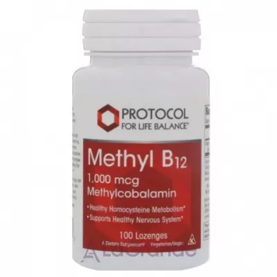 Protocol for Life Balance Methyl B12 1,000 mcg       