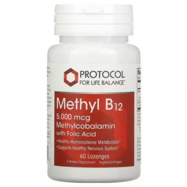 Protocol for Life Balance Methyl B12 5,000 mcg ������� ������� ��� ����������� ������� ������� 