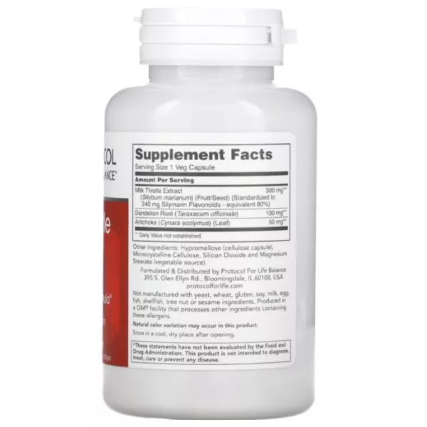 Protocol for Life Balance Milk Thistle 300mg ������� ������� ��� ����������� ������ 