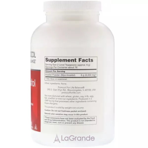 Protocol for Life Balance Myo-Inositol Powder ������� �������  ��� ��������� � ��������� ������������� �������� 