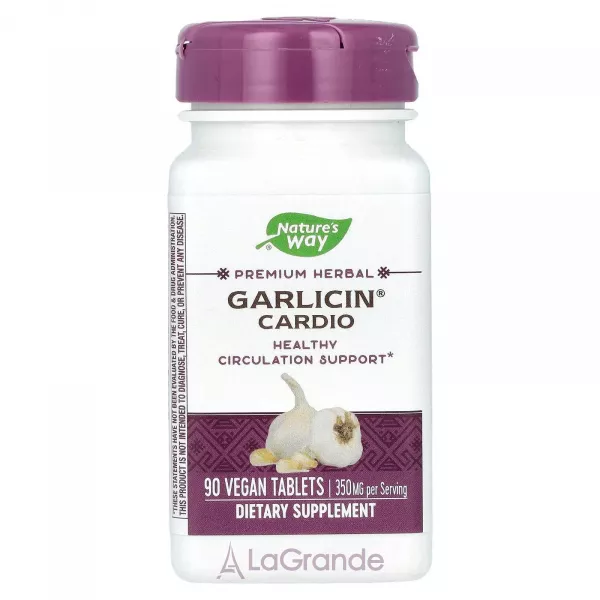 Nature's Way Garlicin Cardio 350 mg ����������� ������� ��� ��������� ������ 