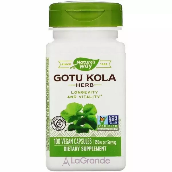 Nature's Way Gotu Kola Herb 950 mg ����������� ������� 