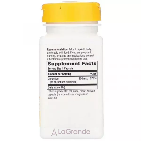 Nature's Way GTF Chromium 200 mcg ����������� ������� 