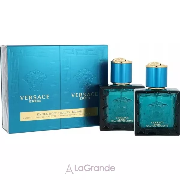 Versace Eros ����� (��������� ���� 30 �� + ��������� ���� 30 ��)