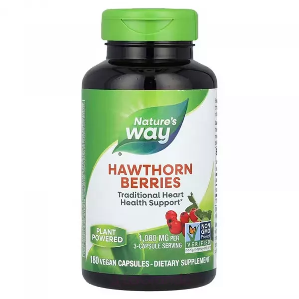 Nature's Way Hawthorn Berries 1080 mg ������� ������� ��� �������� ������'� ����� 