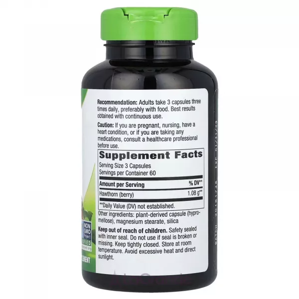 Nature's Way Hawthorn Berries 1080 mg ������� ������� ��� �������� ������'� ����� 