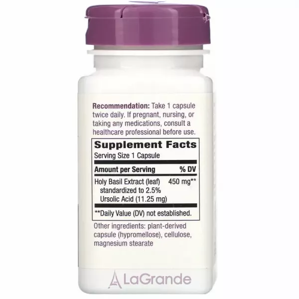 Nature's Way Holy Basil 450 mg ĳ������ ������� ��� ������ ������ 