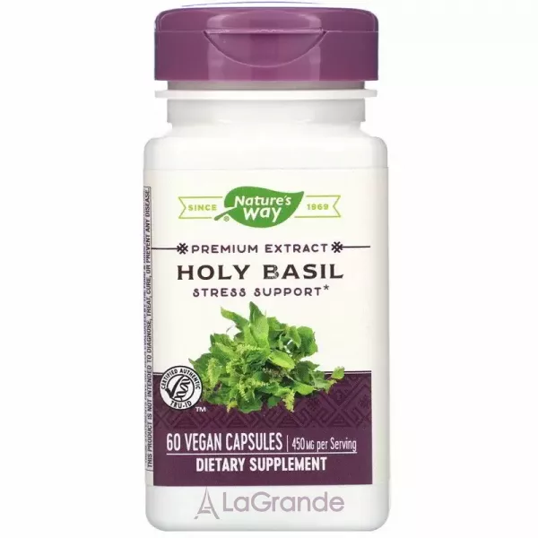 Nature's Way Holy Basil 450 mg ĳ������ ������� ��� ������ ������ 