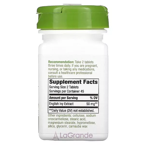 Nature's Way Ivy Extract 50 mg ������������� �������� 