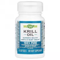 Nature's Way Krill Oil 500 mg ĳ������ ������� ��� �������� ������'� ������� �� ����� "��� �����", 500 ��