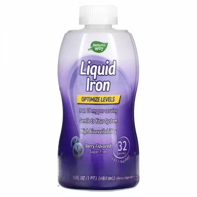 Nature's Way Liquid Iron 18 mg   c  , 18 