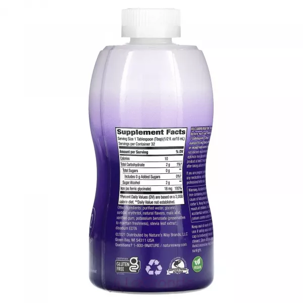 Nature's Way Liquid Iron 18 mg ����������� ������� 