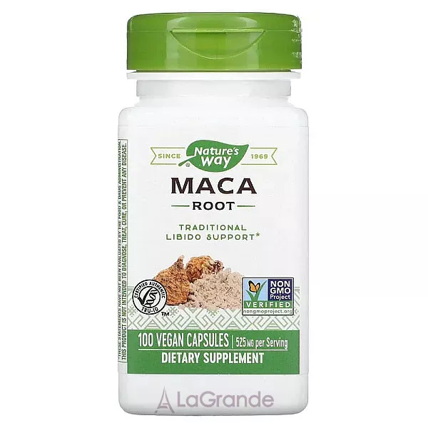 Nature's Way Maca Root 525 mg ĳ������ ������� 