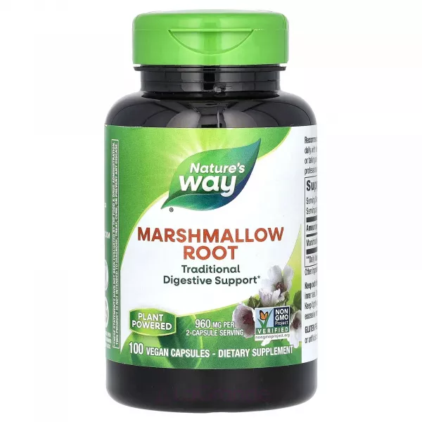 Nature's Way Marshmallow Root 960 mg ĳ������ ������� ��� �������� ��������� 