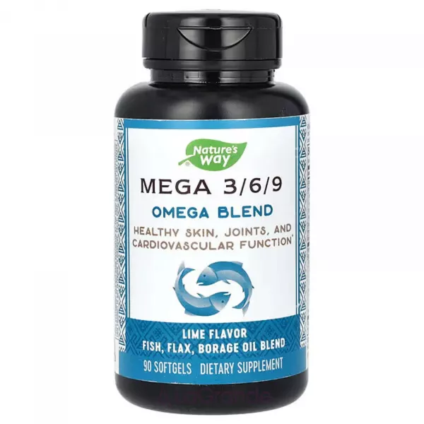 Nature's Way Mega 3-6-9 Omega Blend ĳ������ ������� 