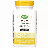 Nature's Way MSM 1000 mg ĳ������ ������� ��� �������� ������� "�������������������", 1000 ��